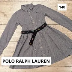 美品＊POLO RALPH LAUREN ストライプ ワンピース 140