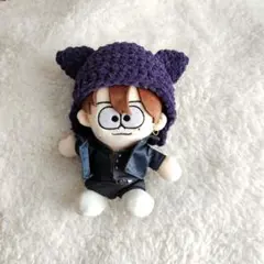 timelesz 寺西拓人 ふわふわ猫耳帽子 ぬい服 緑色 メンカラ - メルカリ