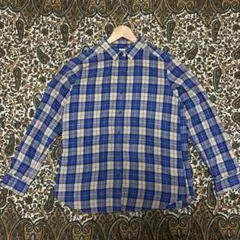 UNIQLO ユニクロ フランネルシャツ XL 大きいサイズ チェックシャツ