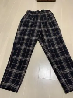 チェック柄カジュアルパンツ Lサイズ