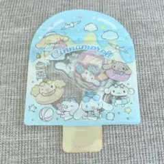 サンリオ　シナモロール　クリア　フレークシール　ステッカー　シール　シール帳