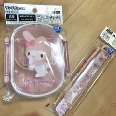 マイメロディ ランチボックス360ml ＋箸&ケースセットのサムネイル