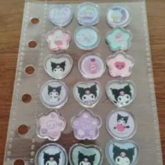 サンリオ ボンボンドロップシール おはじきシール おすそ分け