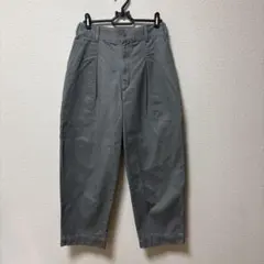 UNIQLOＵ　ユニクロ　ベイカーパンツ　オリーブ　67