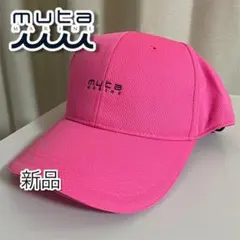 新品　muta ムータ　キャップ　帽子　ピンク　ゴルフのサムネイル