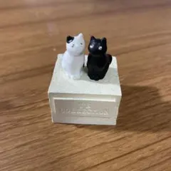 T'S COLLECTION 猫の置物 ペア