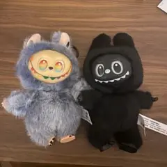 THE MONSTERS 黒いぬいぐるみ　ラフフ