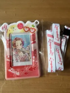 いれいす りうら カードホルダー＆ネックストラップ＆チェキ風カードセット