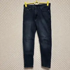 H&M エイチアンドエム　ブラックスリムフィットデニムジーンズ