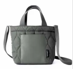 素敵なあの人雑誌付録★ニューヨーカー★ストラップつきキルティングトートバッグ