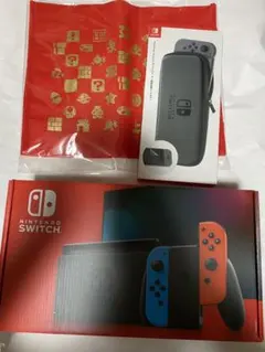 Nintendo Switch 新モデル　ネオンブルー、ネオンレッド　セット