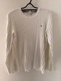 Tommy Hilfiger 長袖 セーター 白