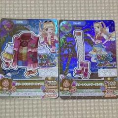 アイカツPR 夏樹みくる リゾートキャンサートップス＆サンダル 2枚セット