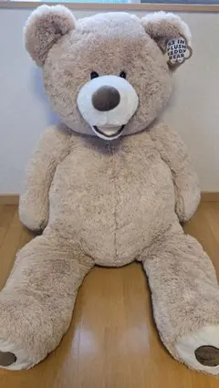 コストコ くまのぬいぐるみ 53インチ 約134cm ベージュ HUGFUNのサムネイル