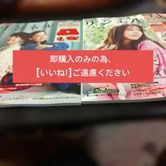 【雑誌のみ】リンネル2026年3月号増刊＆4月号　２冊セット