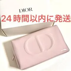 新品未使用☆Dior ディオール ポーチ エナメル パテント ピンク ノベルティ