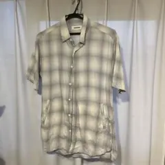 Monkey Time 半袖チェックシャツ