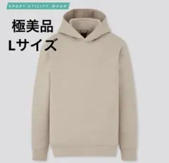 ★極美品★ユニクロ　ウルトラストレッチドライスウェットプルパーカ　435102