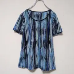 【極美品】セシオセラ CECI OU CELA チュニック Tシャツ L相当 青のサムネイル