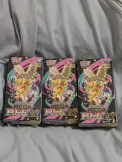シュリンク付きポケモンカードMEGAハイクラスパックドリームex3BOX