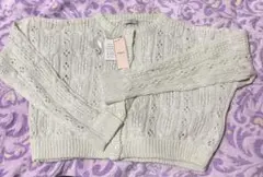 新品タグ付き titty&CO. カーディガン F