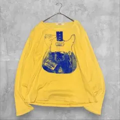 80's 90's Hysteric Glamour ロングTシャツ ギター