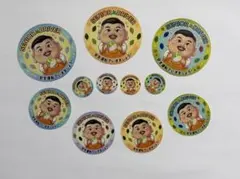 ピットちゃんオリジナル シルバーマーク 12cmステッカー