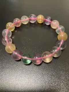 超大粒❣️ 14㎜ フローライト 天然石 蛍石 パワーストーン カラフル 
