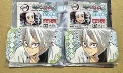 鬼滅の刃　まるかく缶バッジ7 不死川実弥　2点セット