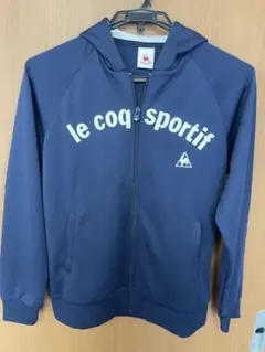 再値下【美品】LE COQ SPORTIF フード付きジャケット ネイビー
