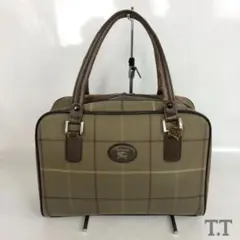 Burberrys バーバリーズ ミニボストンバッグ チェック柄 ヴィンテージのサムネイル
