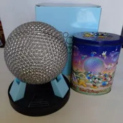 ウォルトディズニーワールド お菓子缶＆置物