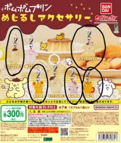 サンリオ ポムポムプリン めじるしアクセサリー 5個セット