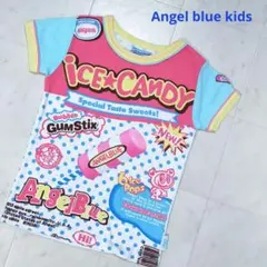 Angel blue kids　Tシャツ　110　綿100%　ナカムラくんのサムネイル