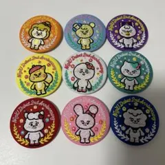 NiziU 2周年 ランダム刺繍缶バッジ オール コンプセット まとめ売り