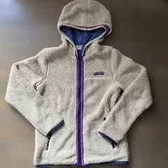 X-GIRL フリースジャケット ベージュ フード付き サイズ 1