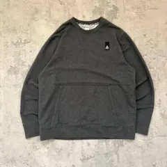 【Reebok】リーボック（L）スウェット＊胸ロゴパッチ＊カンガルーポケット