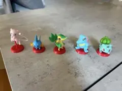 ポケモン　チョコエッグ　旅立ちの3匹　シークレット含む5匹