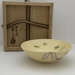 茶道具 玄々斎好写 杉折曲 松唐草絵炭斗 杉折曲十六角 炭取 炭箱 元箱