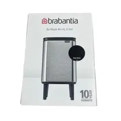 Brabantia Bo Waste Bin Hi 4Lゴミ箱 マットブラック色のサムネイル