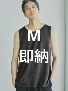 1点限定] LIDNM Linen Tank Top ASH BLACK - メルカリ