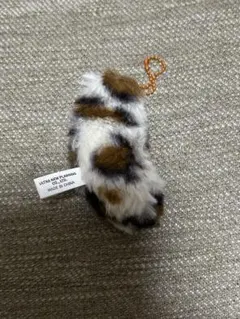三毛猫 ファー キーホルダー