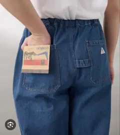 GEVACO ゲバコ デニム イージーワイドパンツ 38