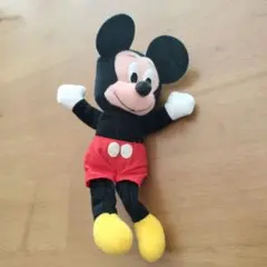 レトロ ミッキーマウス ぬいぐるみ 約15cm