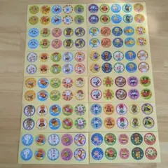 ７特価　アンパンマン　ごほうびシール　120枚セット　トイレトレーニング