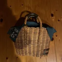 リネンカゴカバーハンドメイド　ミナペルホネン布