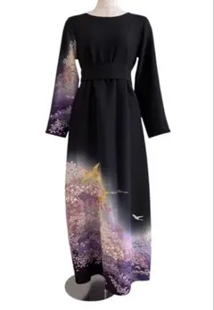 2025年最新】黒留袖リメイクワンピースの人気アイテム - メルカリ