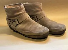 ナンバーナイン05AW THS期スウェード リングブーツ size:4