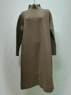 ルグラジック　LE GLAZIK　ブラウン　ニットワンピース