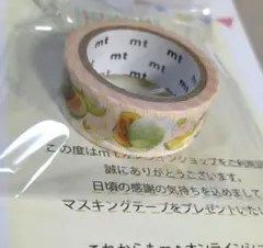 マスキングテープ　mt　オンラインショップ　非売品　メロンのサムネイル